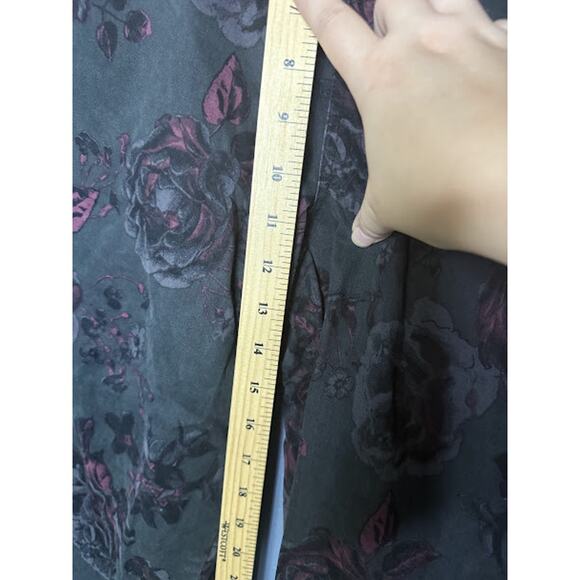 American Rag Jeans Women's Size 15 Velvet Feeling Rose Whimsygoth Fairy Grunge - Picture 9 of 10